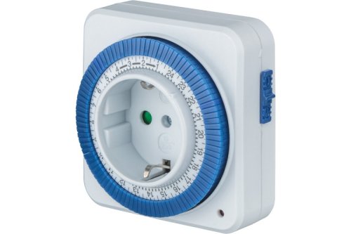 Розетка-таймер механическая Navigator NTR-A-S02-WH 16А IP20 белый фото Розетка-таймер механическая Navigator NTR-A-S02-WH 16А IP20 белый картинка